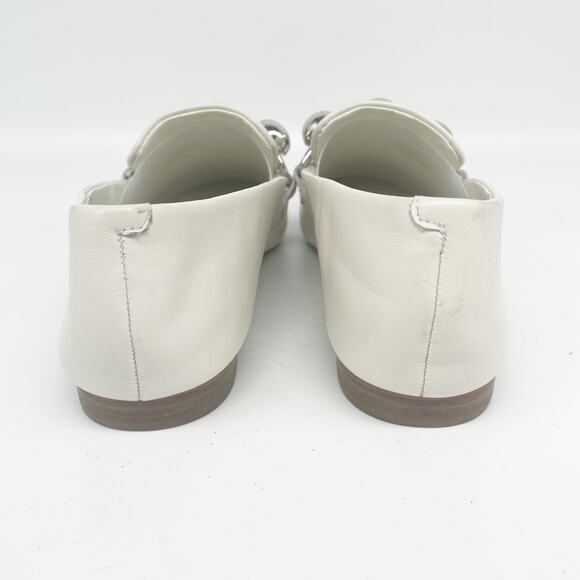 Marc Fisher Women's Elenda Slip On Embellished Loafer Flats White Size 7.5 M - Picture 4 of 15